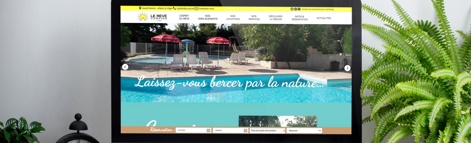 Camping Le Rêve - New WEB site