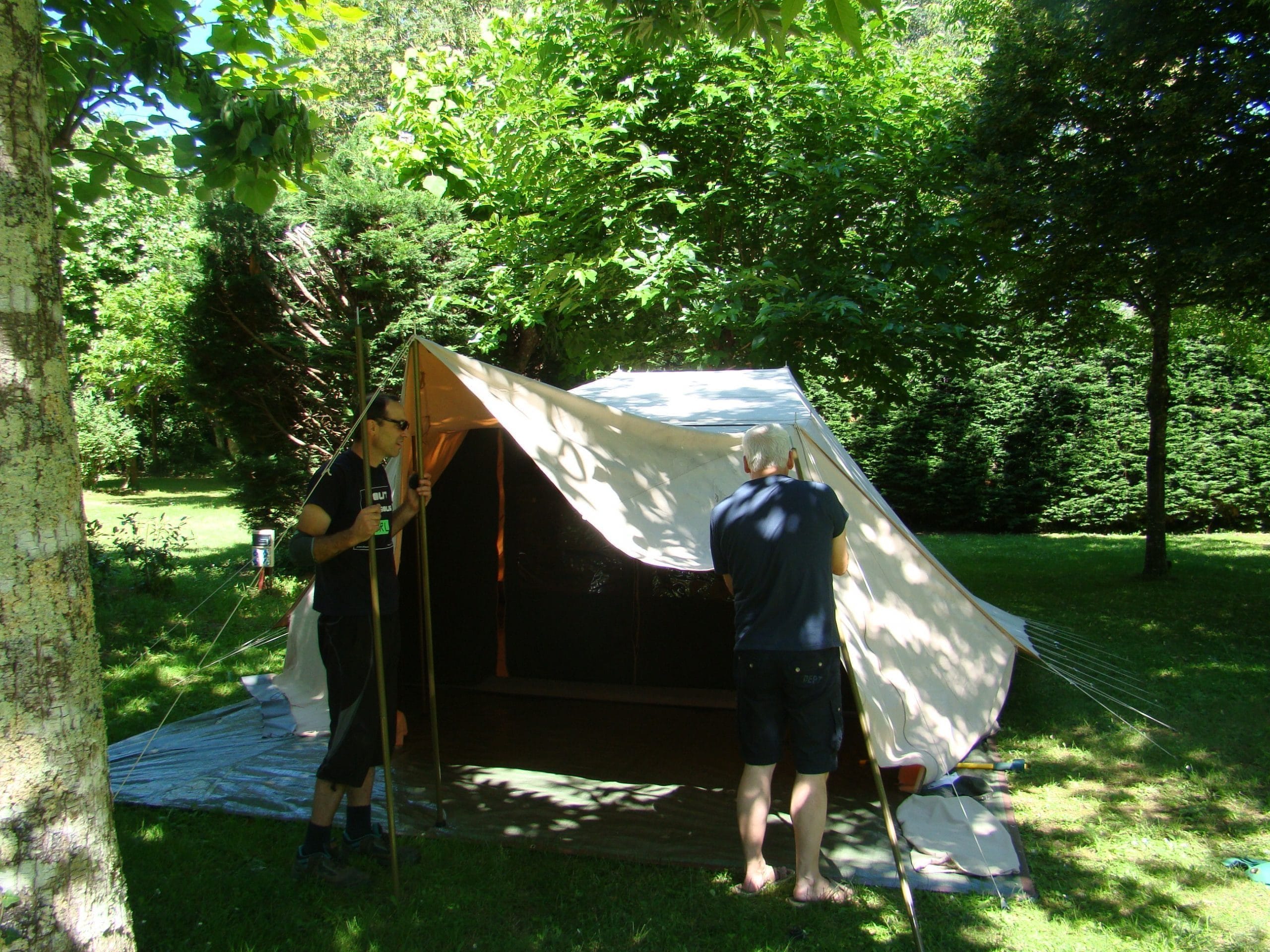 Camping Le Rêve - Toile tendue