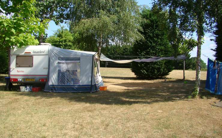 Camping Le Rêve - Standplaats met uitzicht
