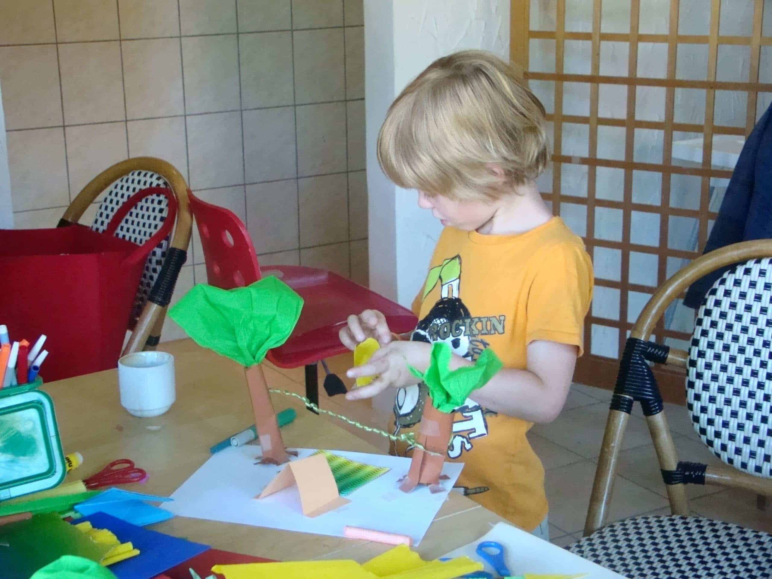 Atelier créatif pour enfants - Camping Le Rêve*** (Lot, Occitanie)