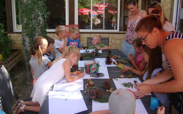 Atelier créatif pour enfants - Camping Le Rêve*** (Lot, Occitanie)