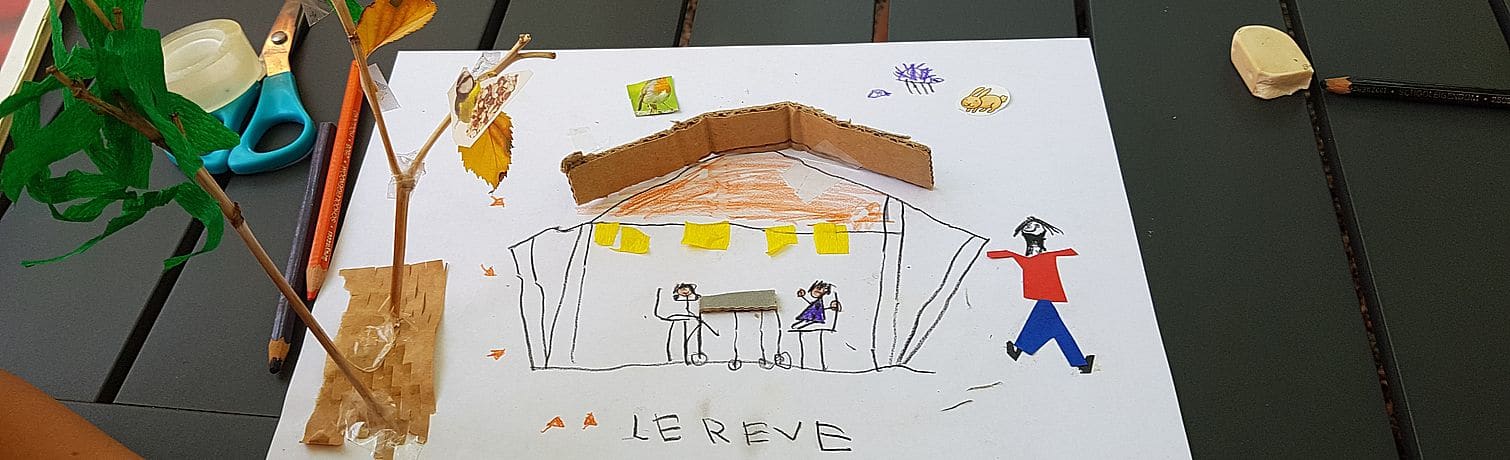 Creative workshop – Le Rêve - Reproduction of an Ecolodge