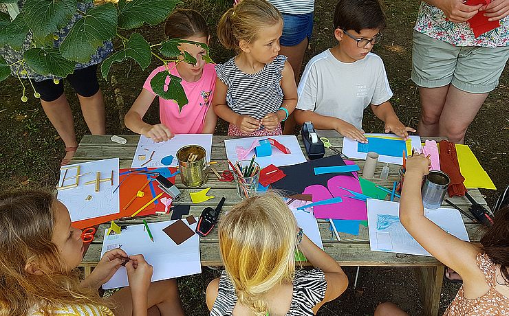 Atelier créatif - Le Rêve - Participation des enfants