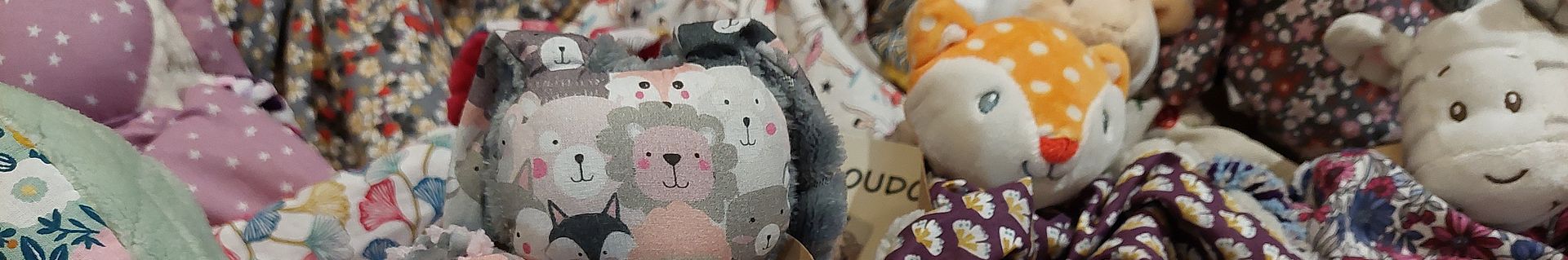 Doudou en tissu